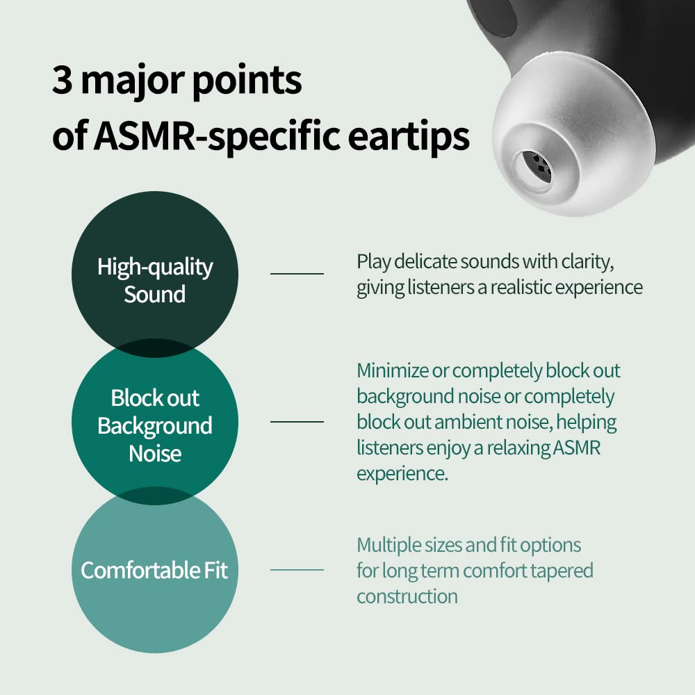 AZLA SednaEarfit Max ASMR medical silicone detail for gentle ear contact.