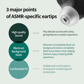 AZLA SednaEarfit MAX ASMR compatibility chart highlighting broad device support.