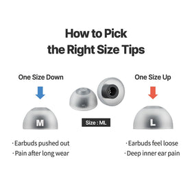 AZLA SednaEarfit Max ASMR dust-blocking tip design keeps earbuds clean.