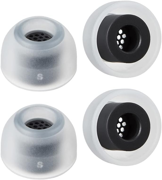 AZLA SednaEarfit Max tips for Galaxy Buds 2 Pro Phantom Black—secure, comfortable fit.