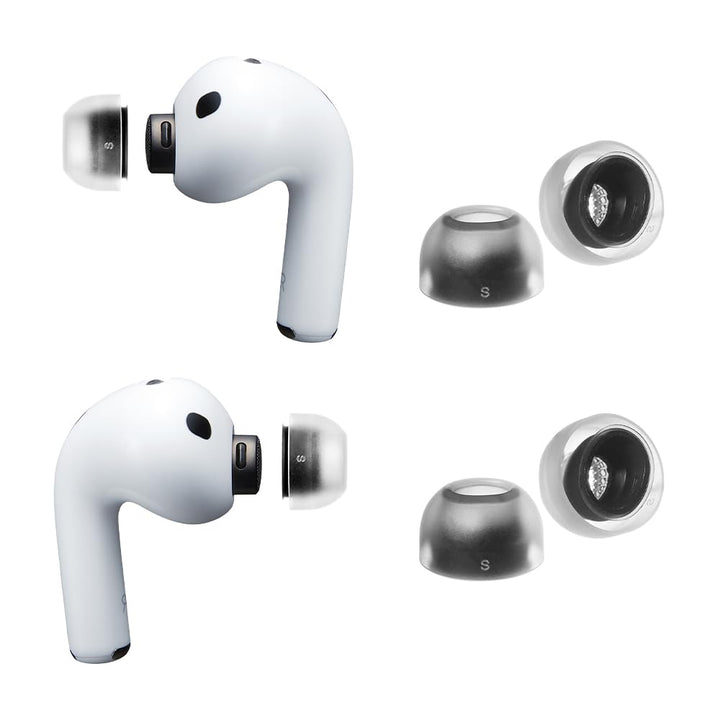 AZLA front packaging showing replacement AirPods Pro 3 tips and benefits