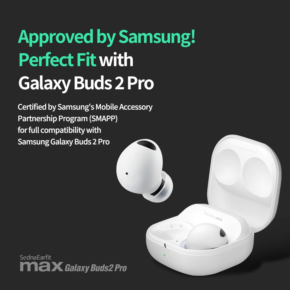 AZLA SednaEarfit Max enhanced noise-cancellation closeup indicating immersive listening potential.