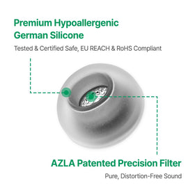 AZLA SednaEarfit Max seals snugly to boost noise cancellation for Buds 3 Pro.