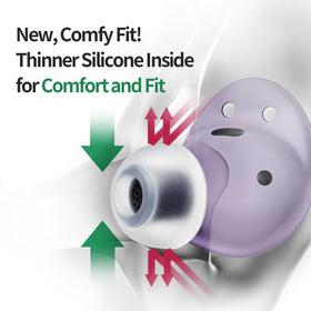 Tapered inner design of AZLA SednaEarfit MAX for comfortable fit.