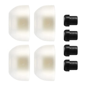 AZLA SednaEarfit MAX Standard right ear tip offering stable seal and improved noise canceling.
