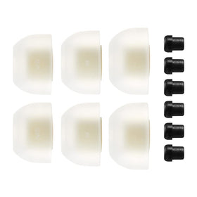AZLA SednaEarfit Max Standard thin-nozzle adapter shown for universal fit.