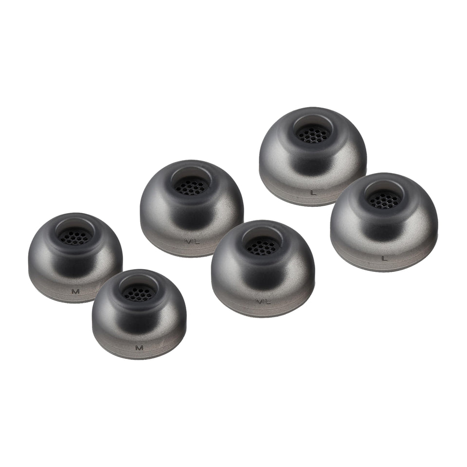 AZLA SednaEarfit MAX TWS 6 eartip close-up showing secure fit and isolation.