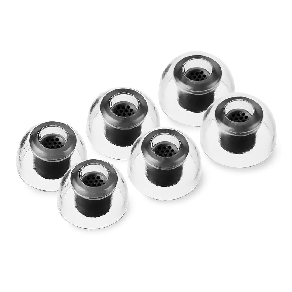 AZLA SednaEarfit XELASTEC 2 closeup highlights premium TPE that adapts to ear shape