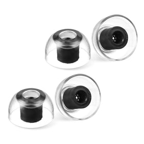 AZLA SednaEarfit XELASTEC 2 left eartip closeup for a secure, comfortable seal
