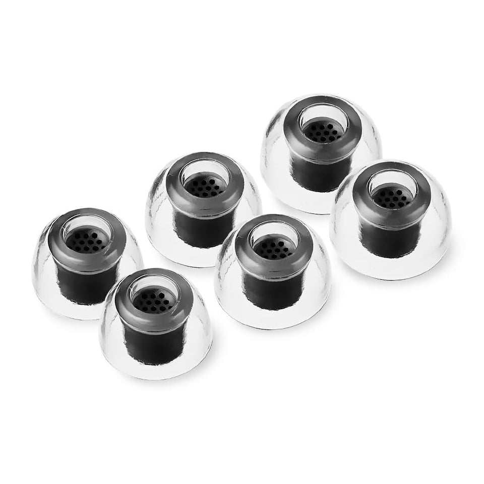AZLA SednaEarfit XELASTEC 2 tip close-up for secure seal and comfort.