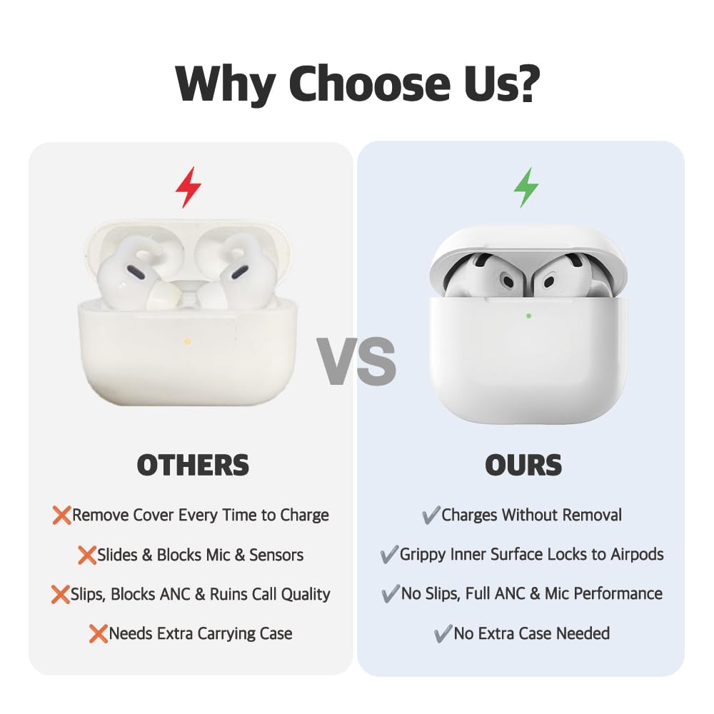 AZLA comparison of ultra slim and slim covers showing fit options and comfort