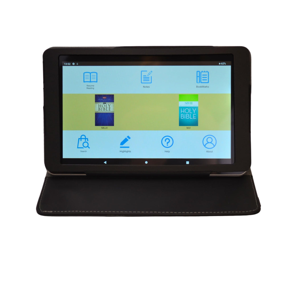 Azpen NKJV and NIV audio Bible preloaded for convenient study anywhere