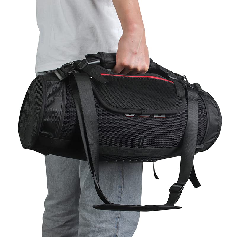 AZTOPA Boombox 3 mesh bag included for accessories storage.