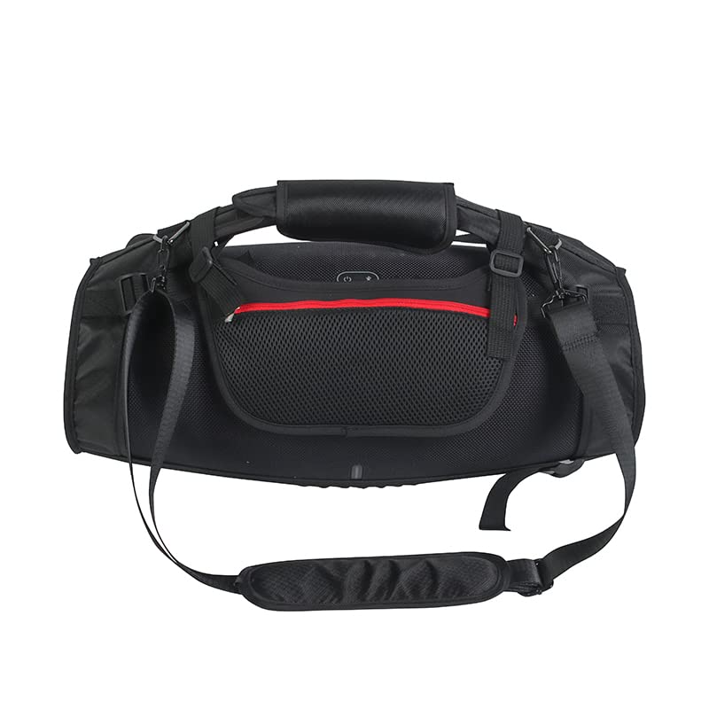 AZTOPA Boombox 3 protective case on the speaker maintains access to controls.