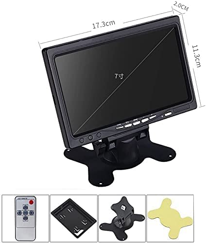 B-Qtech monitor with front and rear cameras displaying multi-view flexibility