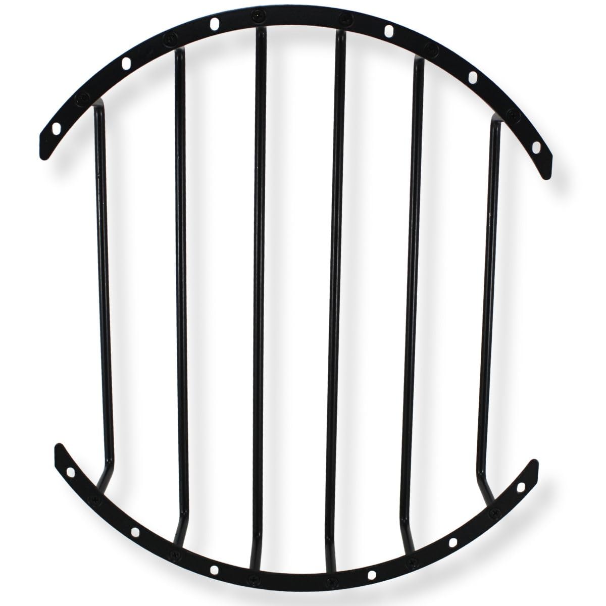 B2 Audio grill beside ruler showing dimensions and mounting fit