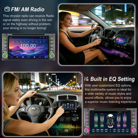 USB and TF inputs on B4U 7-inch head unit