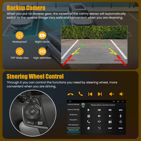 B4U FM radio with RDS and live traffic updates in Camry 2012-2014