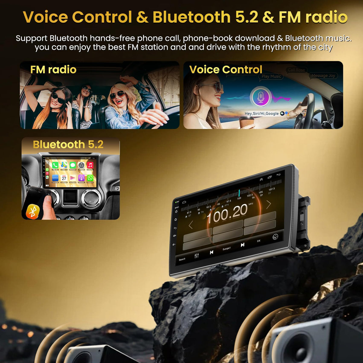 B4U 170-degree backup camera view aids parking and reversing safely.
