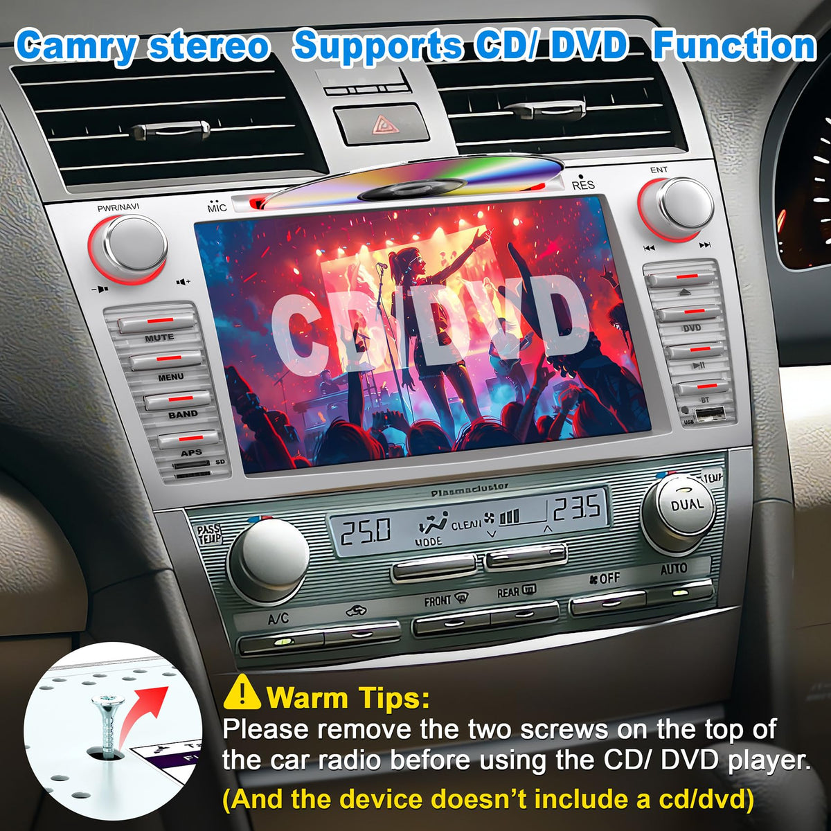 B4U CarPlay and Android Auto interface for seamless smartphone integration