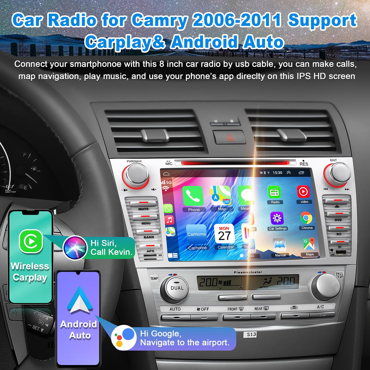 B4U Mirror Link displays phone content on the car screen