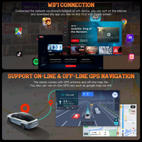 B4U GPS navigation with offline and online maps for reliable routing.