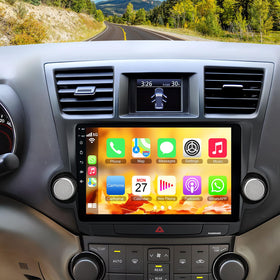 B4U Highlander 10.1-inch IPS touch screen for clear navigation.