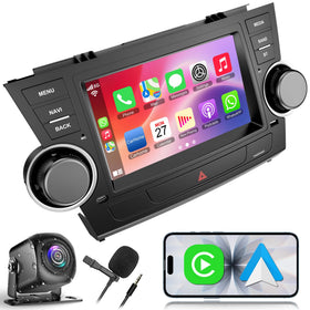 B4U Highlander 8-inch Android 13 head unit for intuitive in-car control