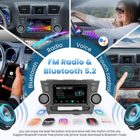 B4U Highlander Bluetooth hands-free calls with clear microphone