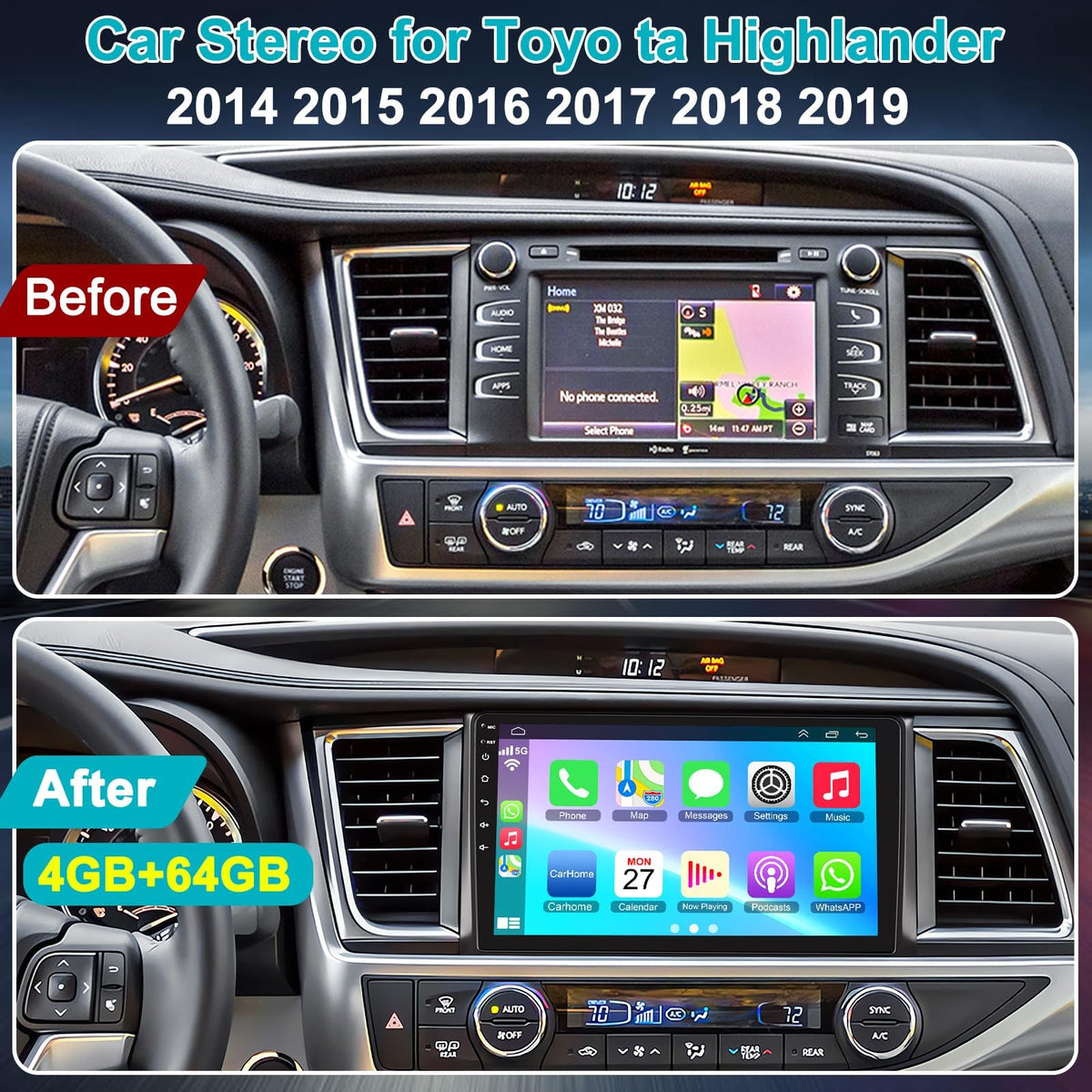 B4U Highlander offline maps GPS for reliable routing anywhere