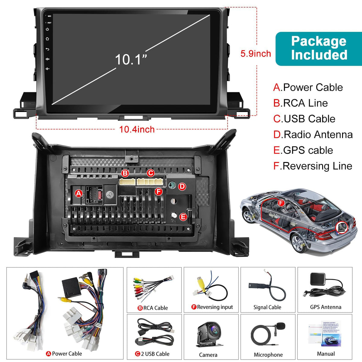 B4U Highlander RCA output enables headrest monitor connectivity
