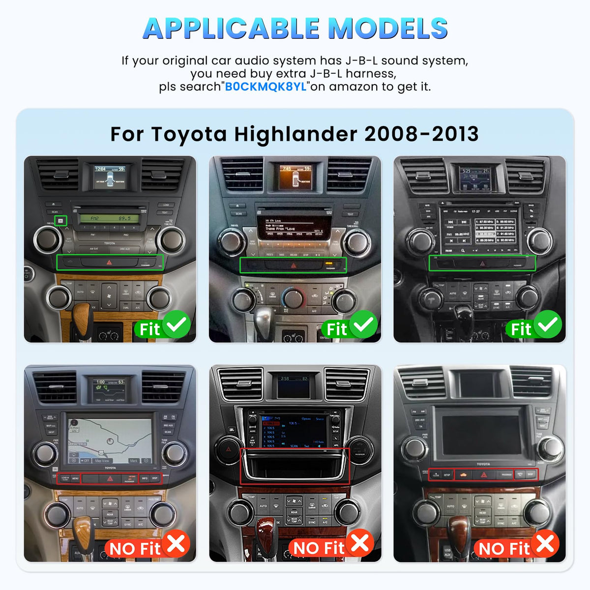 B4U Highlander video output and split-screen for rear-seat entertainment