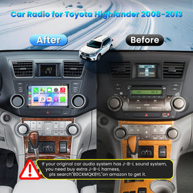 B4U Highlander wireless CarPlay and Android Auto for hands-free use