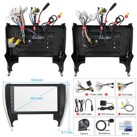 B4U RCA output and split-screen capability for backseat entertainment
