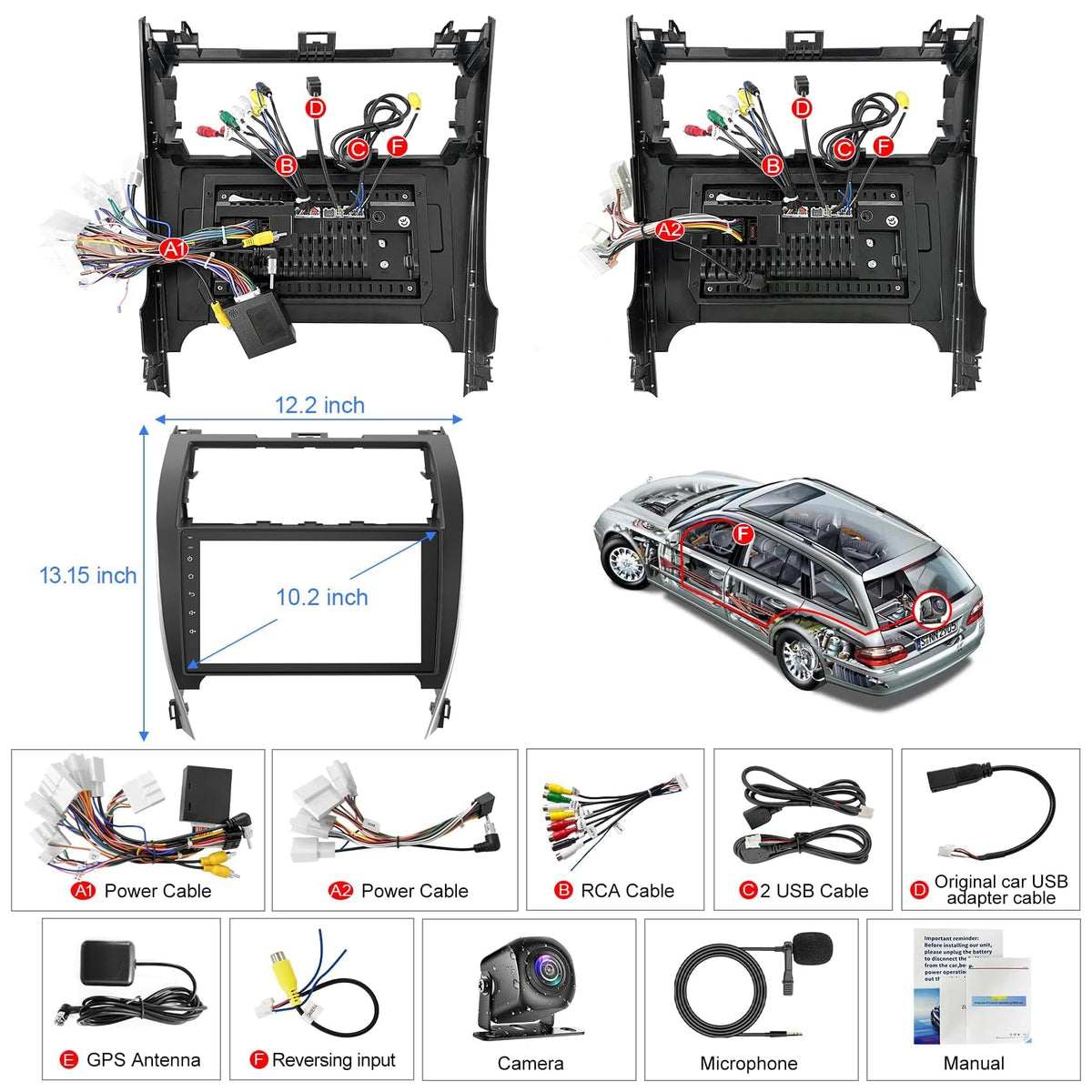 B4U steering wheel control and EQ settings for personalized drive sound.