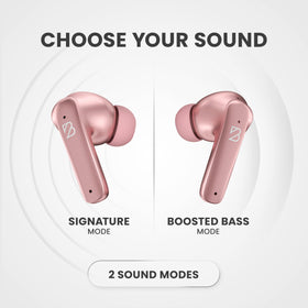 Ergonomic ear tips offer all-day comfort for small ears.