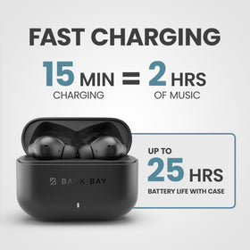 Back Bay Audio FirstClass connected to phone while gaming showing low latency audio sync