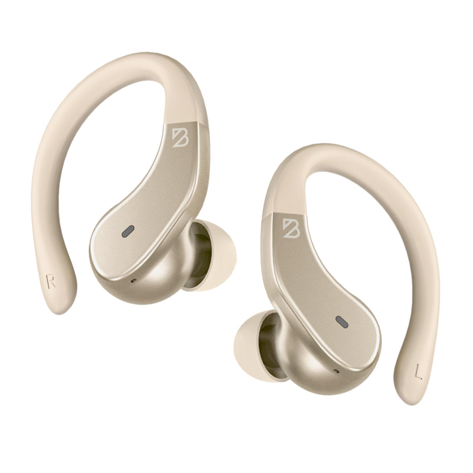 Back Bay Audio front packaging showing earbuds and case, highlighting convenience