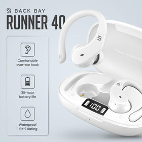 Back Bay Audio Runner bass-mode boosts sound for training.