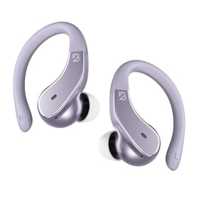 Back Bay Audio Runner secure-fit earbuds with wrap-around hooks stay put during runs.