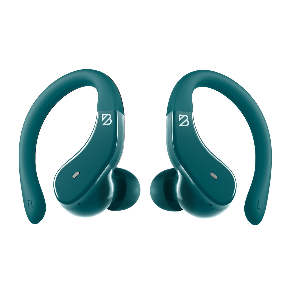 Back Bay Audio earbuds being used in gym sweat session for durable performance