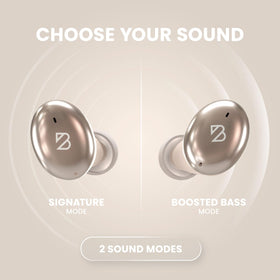 Back Bay Audio Tempo 30 worn during running to show workout stability