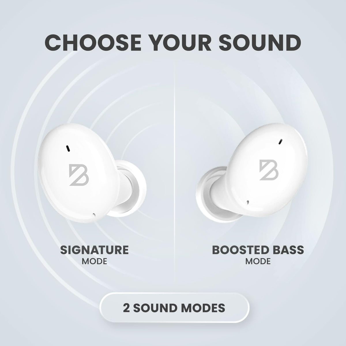 Tempo 30 includes six ear-tip sizes for a secure seal.