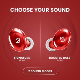 Back Bay Audio Tempo 30 used by runner in light rain, showcases IPX7 sweat and rain resistance