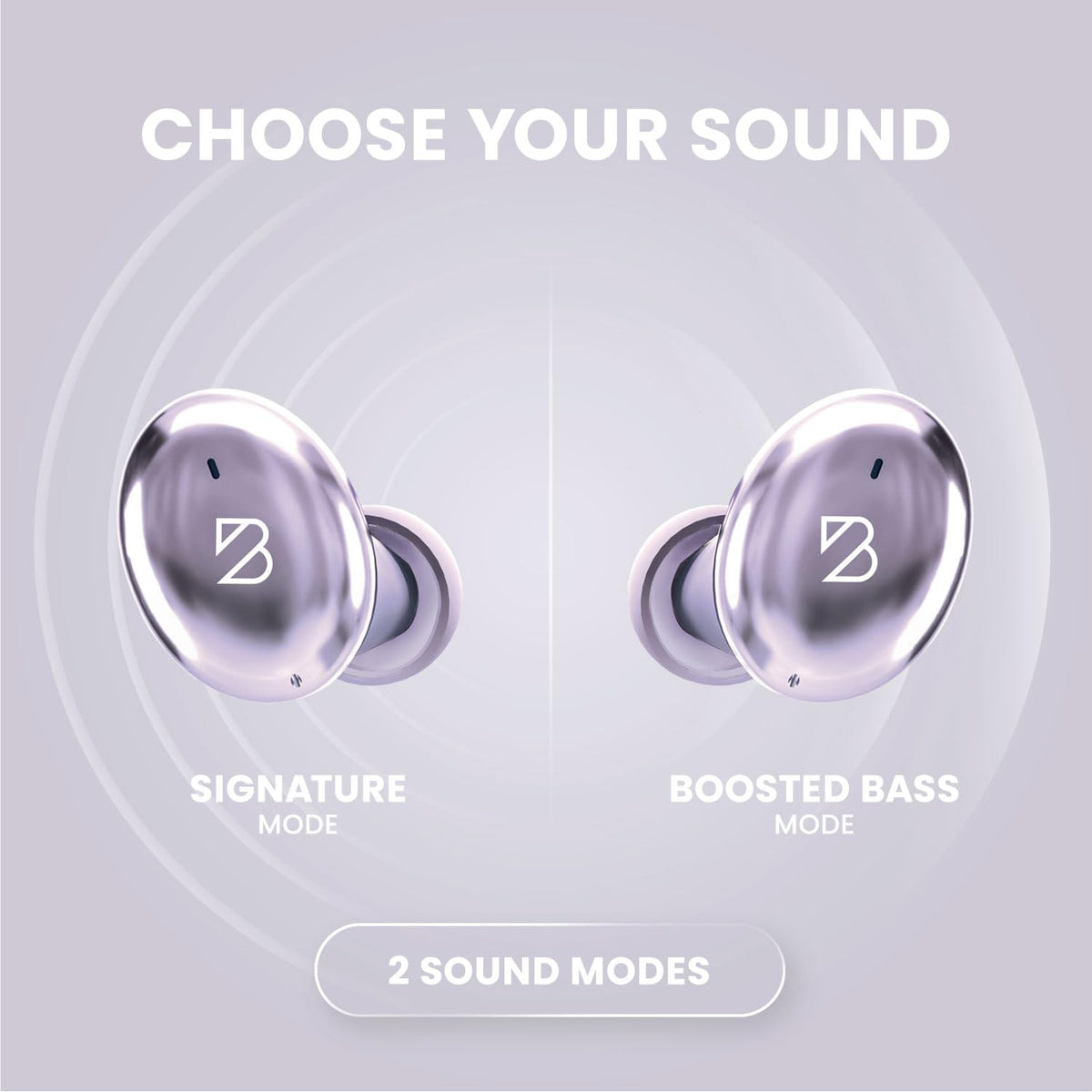 Back Bay Audio detail of control button for easy playback and bass mode