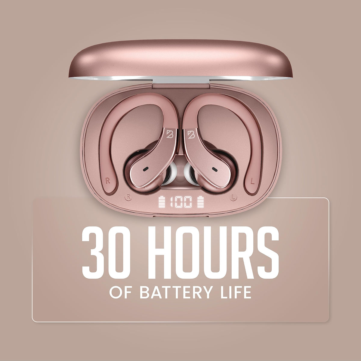 Back Bay Audio earbud touch control being tapped for quick playback and call benefit