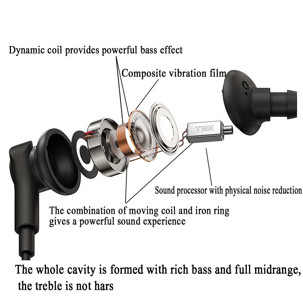 BACKWIN noise-cancelling stereo subwoofer reduces hiss for clearer listening.