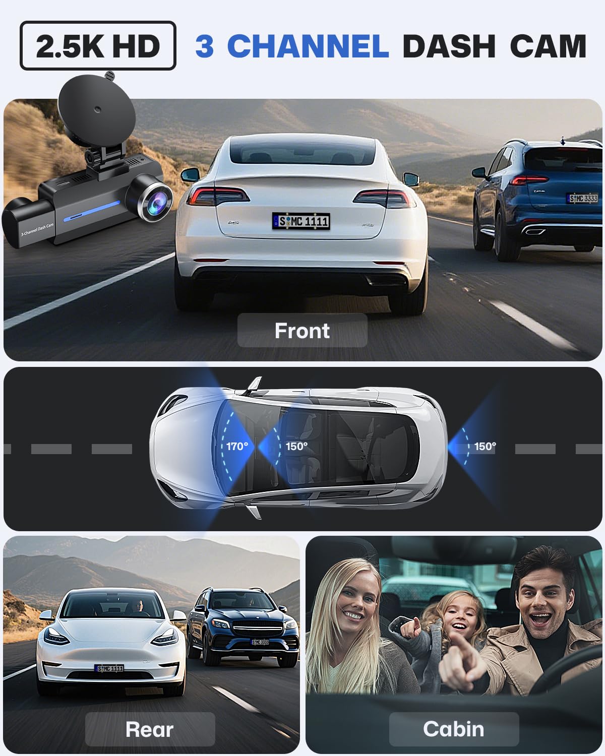 BAEASU rear camera detail emphasizing compact design and rear coverage benefit