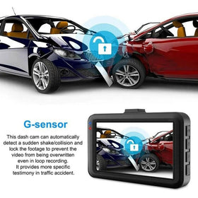 Baideluo dash cam features a compact design for discreet installation