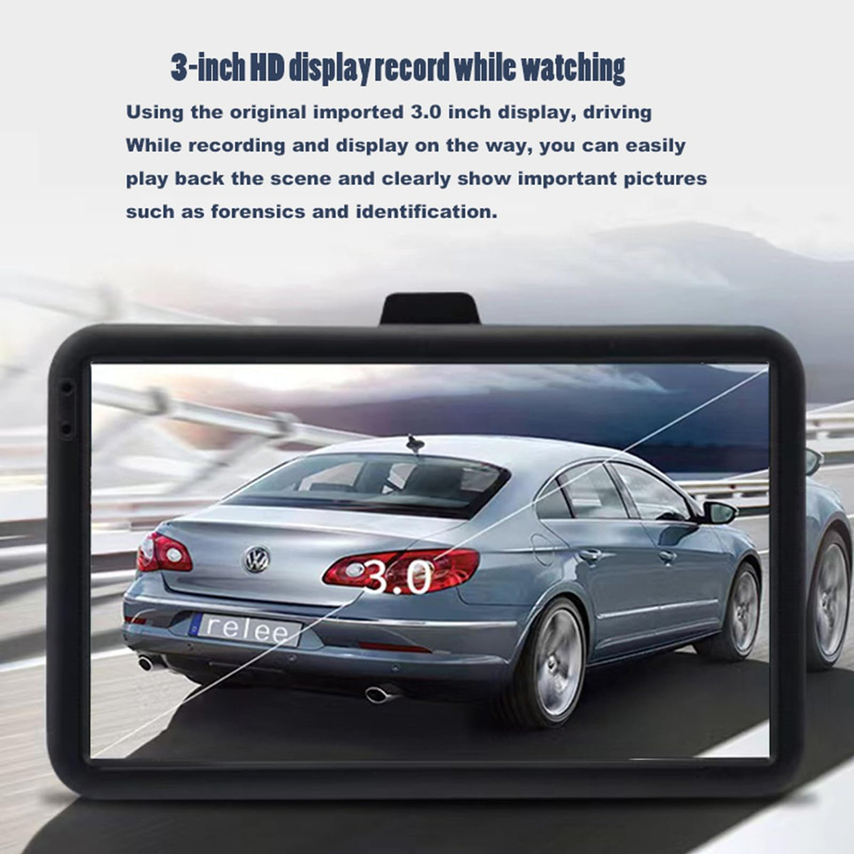 Baideluo dash cam mounts enable quick, tool-free installation